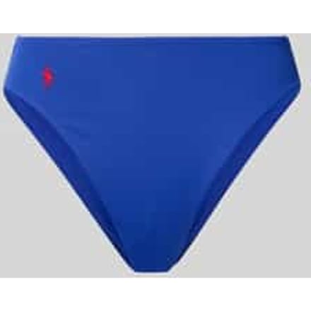 Bikini-top met logo-stitching