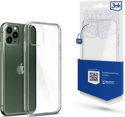 3mk Clear Case for iPhone 11 Pro - Transparent