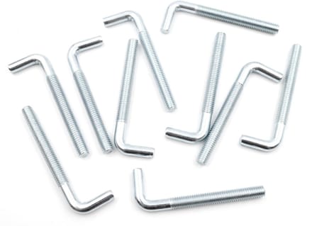 Dailygoods - Set van 10 Schroefhaken voor Muur en Plafond