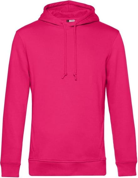 B&C Heren Organische kapperstrui (Magenta Roze)