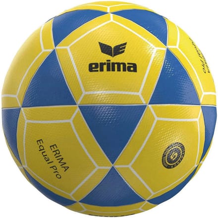 Erima Equal Pro (Size 5) Korfbal - Geel / Blauw / Wit | Maat: 5
