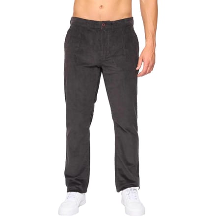 Crosshatch Heren Cordout Losse Broek (Antraciet)