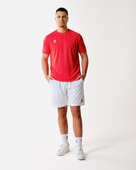 Robey Tennis Club Tee - Rood - M