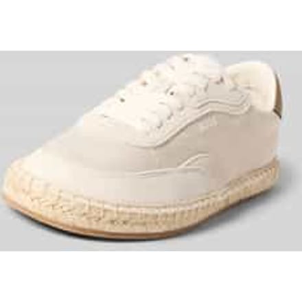 Low-top-sneakers met labelstitching model 'CARLYNN'