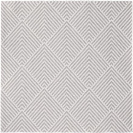 50 Servetten ROYAL Collection 1/4 vouw 40 cm x 40 cm grijs Elegance