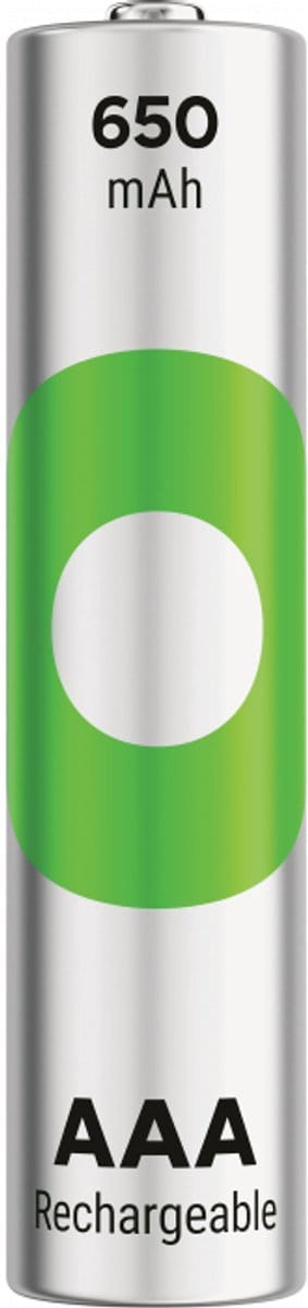 oplaadbare AAA batterijen 650mAh 2 stuks