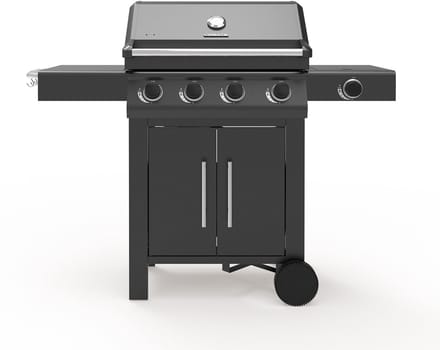 CREATE - Gasbarbecue met zijbrander en bijzettafel - BBQ GAS BURNER PRO