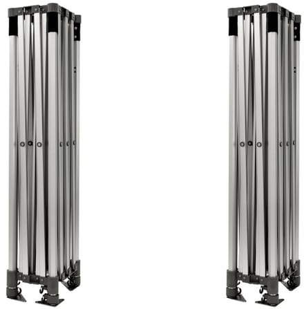 4,5x6 GO-UP40-PVC Easy Up aluminium wit