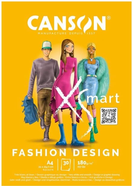 Canson C32250P000, Papierblok voor handenarbeid, 180 g/m², 30 vel