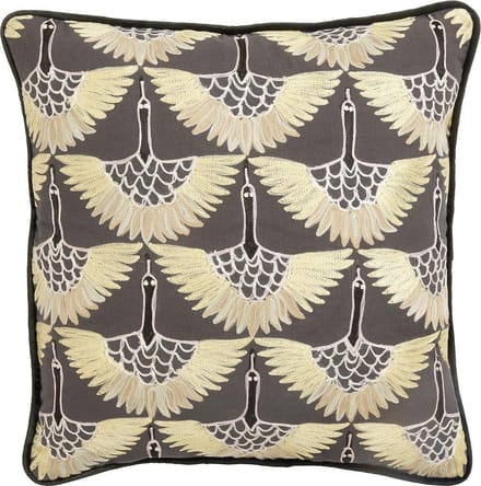 Sierkussen Birds geel 48 x 48