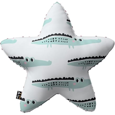Kussen met minky Yellow Tipi Lucky Star Magic Collection
