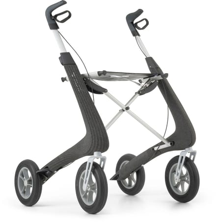 byACRE - Nordic Pioneer Lichtgewicht Design Rollator - Zwart