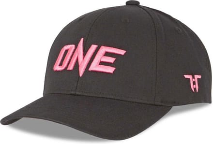 Tokyo Time - One Championship Pink Logo Snapback Pet - Zwart