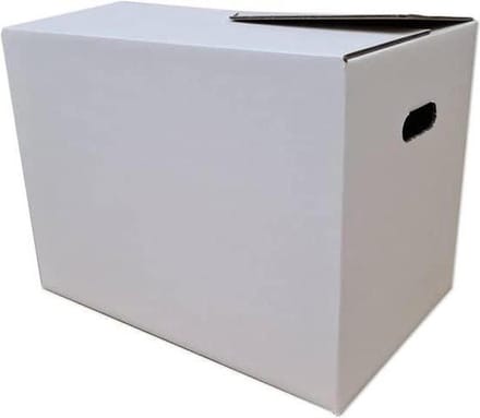 Verhuisdozen Professioneel - Extra stevige dozen - Verhuizen en opslag - Autolock bodem - 10 stuks 48cm - Wit