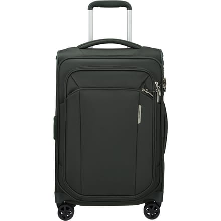 Samsonite Koffer Met Laptopvak - Respark Spin. 55/20 Length 35 Exp (Handbagage) Forest Green