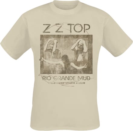 ZZ Top Rio grande mud Heren T-shirt - zand - S