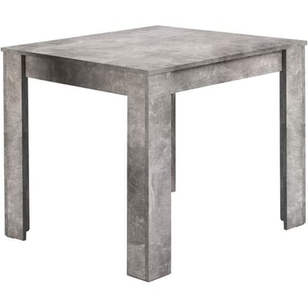 BYLIVING Eettafel Nepal (Beton, 80 x 80 cm)