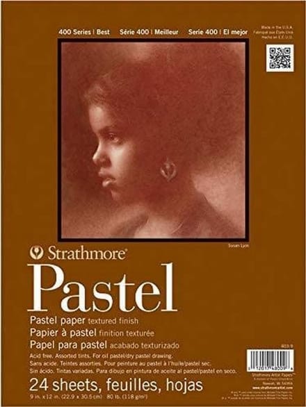 Pastelpapier Assortiment Pakket 24 Vellen Zwaar Gestructureerd Papier Formaat 18x24 Inch