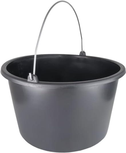 Kunststof Bouwemmer 10 Liter - Multi-functionele Emmer voor Tuin en Bouw