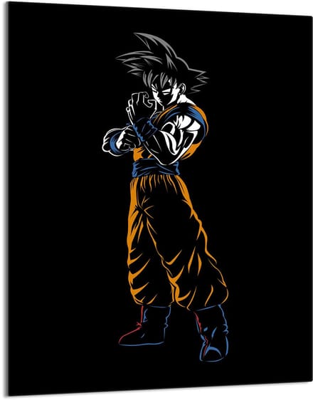 TMK ArtDeko - Snijplank - Anime - Glas - 40x52 cm