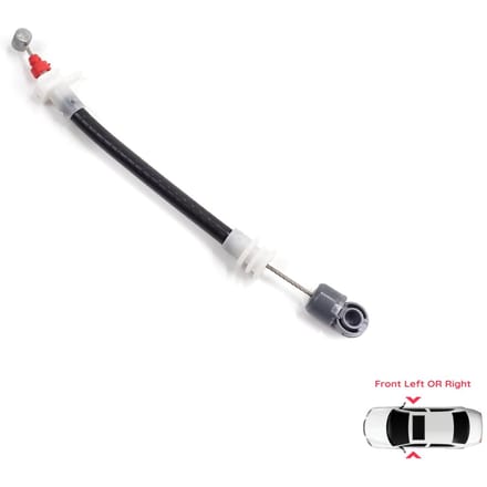 BDP1569 Poignée de porte extérieure avant Support Câble Bowden de déverrouillage 177 mm Pour BMW X5 E53 2000-2006 51218243615 51218243616