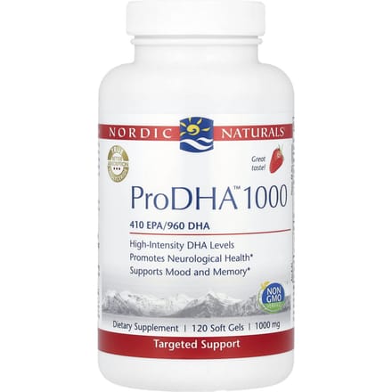 Prodha™ 1000, Aardbeiensmaak, 120 Softgels