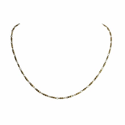 FlowJewels - schakelketting - staal - goudkleurig