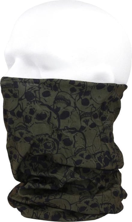 Tactical wrap met skull (Coolmax) Groen Groen