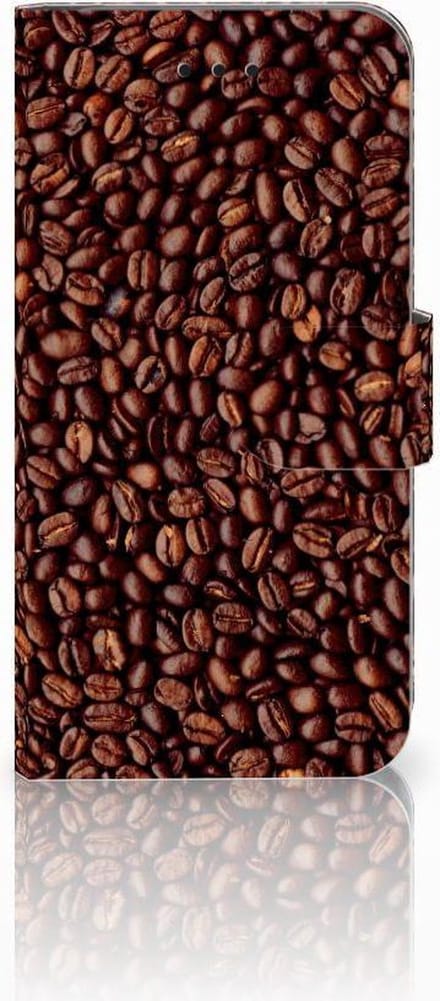 Book Case voor Apple iPhone X | Xs Book Cover Koffiebonen