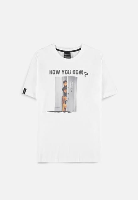 Friends - How You Doin Heren T-shirt - M - Wit