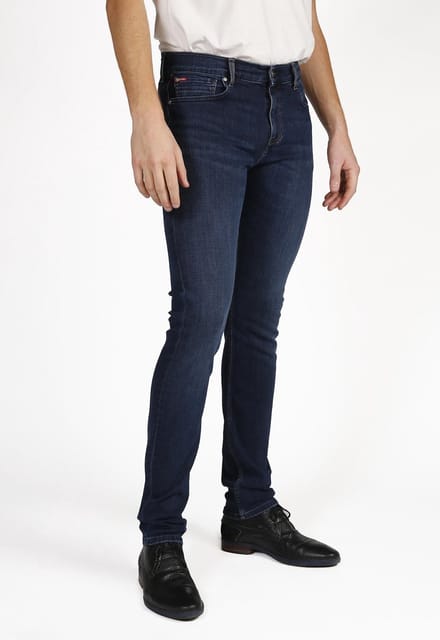 LC108 Luis Dark Blue - Tapered Fit Jeans - W34 X L30