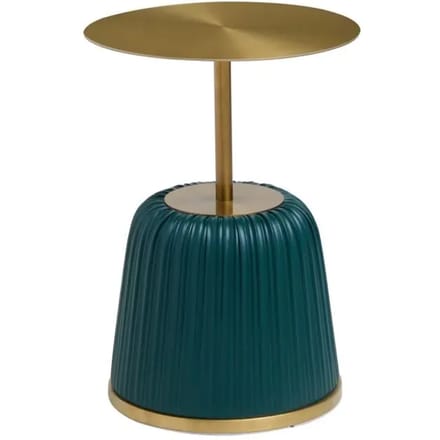 Bijzettafel Egle End Table Green Ø 40×55 cm