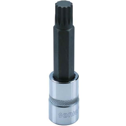 Torx-inzetstuk SONIC 1/2" M12 12-kant lang (100mm)