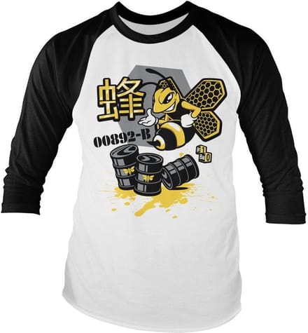 Breaking Bad Meth Bee 00892 B ball L g Sleeve Tee SP-19-BB020-H57-11 Baseon