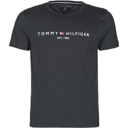 Tommy Hilfiger heren core logo T-shirt – gitzwart XXL
