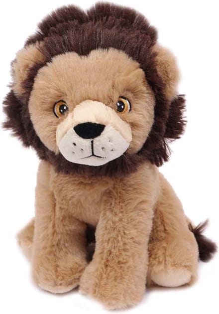 Pia Soft Toys - Pluche knuffeldier - Leeuw zittend ECO 20 cm