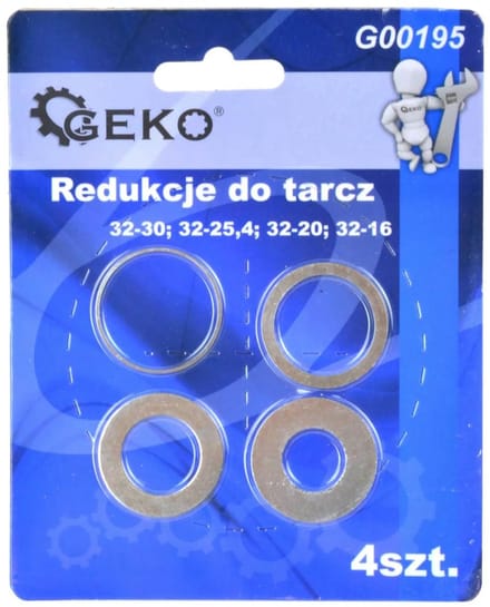 GEKO Reductieringenset - 4 stuks - 32 naar 16-30 mm - Veelzijdige pasvorm