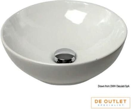 Ceramische ronde wasbak 410 mm 50.188.99