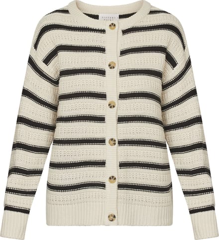 SISTERS POINT Homca-ca - Dames Vest - Bamboo/Black - Maat S