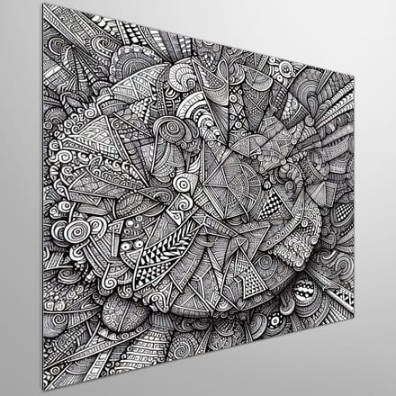 Kunstprint | Wanddecoratie | Dibond | 50 × 50 cm