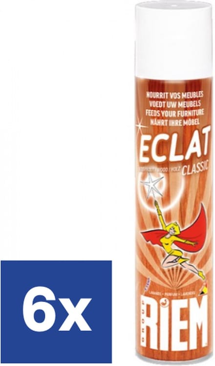 Riem Eclat - Meubelspray - 6 x 600ml