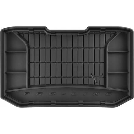 Frogum Proline - Kofferbakmat - Nissan Note I 2006-2012 - Lage laadvloer - TPE Rubber