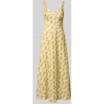 midi-jurk met all-over bloemenmotief model 'Yaselin'