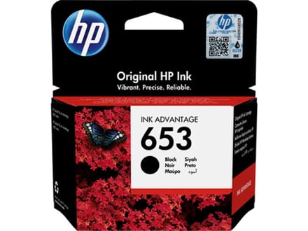 HP Inktcartridge 653 (3YM75AE) Zwart