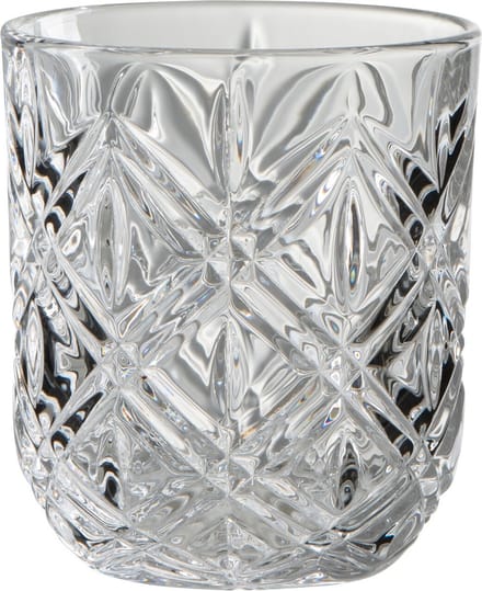 J-Line glas Anna Laag - glas - transparant - 6 stuks