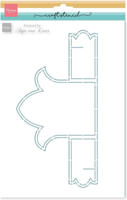 Marianne Design Anja's Craft Stencils Tulip A4