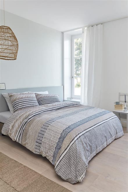 ARIADNE Hug Dekbedovertrek - Eenpersoons - 140x200/220 cm - Natural