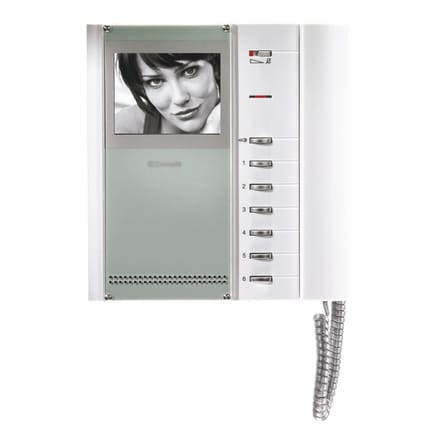 Comelit Bravo 4-Inch B/W Monitor Intercom Systeem - 5701
