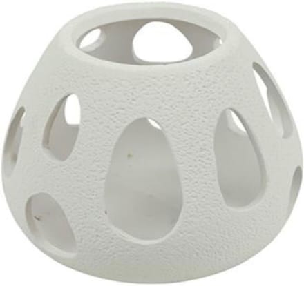 Countryfield-theelicht-waxinelichthouder-Elmir-wit-12,5cm hoog