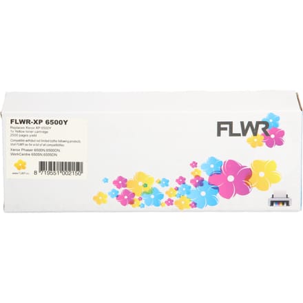 FLWR Xerox Phaser 6500 / WorkCentre 6505 geel (Huismerk (compatible))